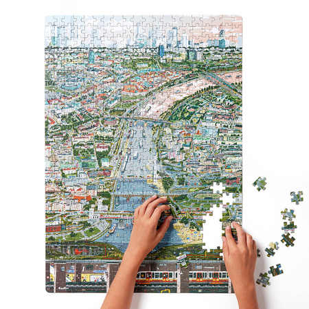 CzuCzu Puzzlove CzuCzu Miasto Warszawa 500 elementów 9+ 492658