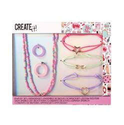 Create it ! Zestaw biżuteria tęczowe koraliki 009325