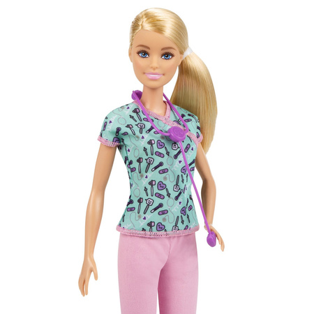 Barbie gtw39/dvf50 lalka kariera pielęgniarka