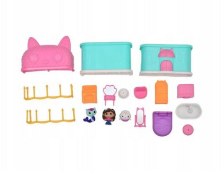 Gabby's Dollhouse Zestaw z mebelkami i figurkami 037021