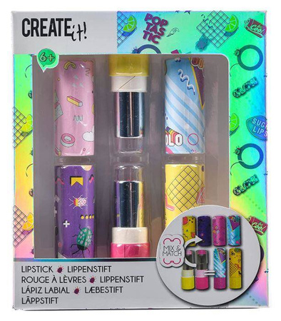 Create it ! Pomadki 2szt + nakładki 2szt