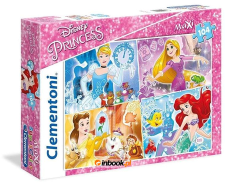 Clementoni puzzle 104 maxi disney princess