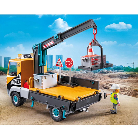 Playmobil 71750 Ciężarówka budowlana z dźwigiem 717504