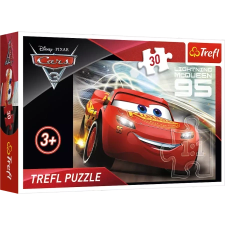 Puzzle trefl 30 Zygzak McQueen / Disney Cars 3