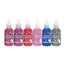 Klej brokat 3D 20ml UNICORN 337085