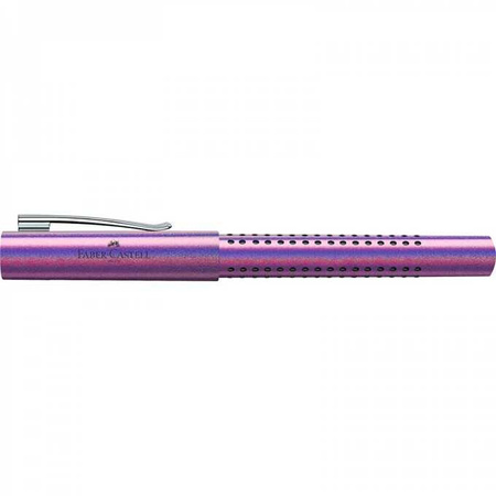 Faber-Castell Pióro wieczne Grip Glam edition M violet 408406