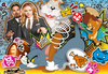 Clementoni Puzzle 104 Super Kolor Tom & Jerry