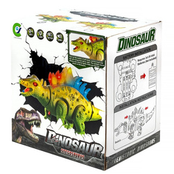 Dinozaur chodzący 27cm światło dźwięk 841058