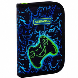 Piórnik pojedynczy dwuklapkowy bez wyposażenia Astrabag Gaming AC1 221151