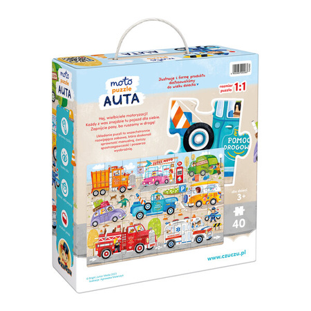CzuCzu Moto puzzle Auta 2+ 492283