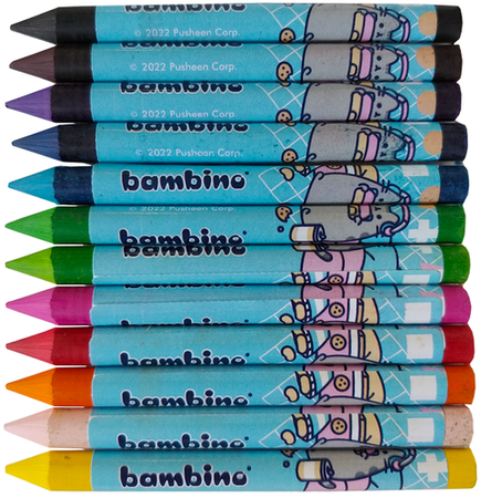 KREDKI BAMBINO 12 kol PUD. PUSHEEN 652066