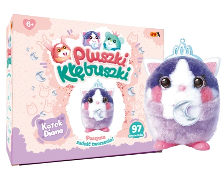 Epee Pluszki Kłębuszki 97 elementów Kotek Diana 093865