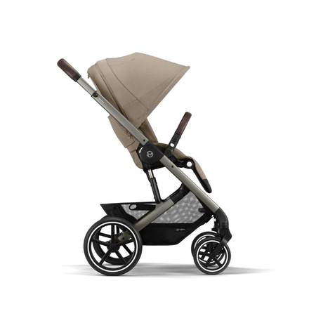 Cybex Balios S Lux TPE B Almond Beige beige wózek spacerowy