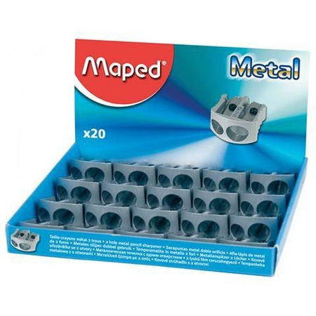 Temperówka maped metal classic 2 otwory 067002