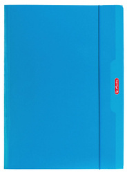 Teczka rysunkowa A4 z gumką Color Blocking niebieski 564556