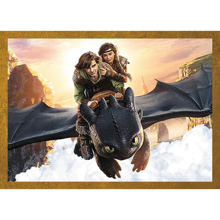 Puzzle Trefl 4w1 Smocze dni 346787