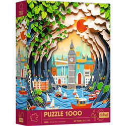 Puzzle Trefl 1000 Jubileusz Londyn 400434