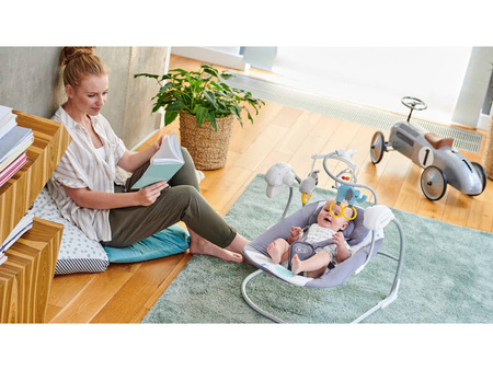 Kinderkraft huśtawka elektryczna  minky mint
