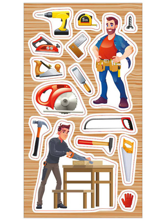 Naklejki Stolarz 153496