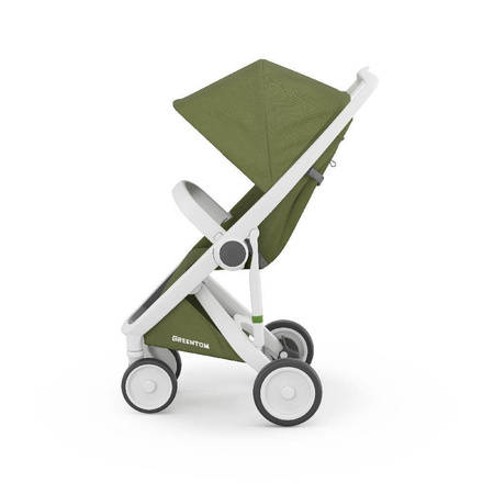 [OUTLET] Greentom Classic White-Olive Wózek spacerowy