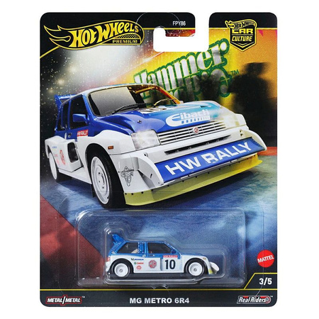 Hot Wheels HRW09 Hammer Drops Car Culture MG Metro 6R4 186938