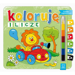 Koloruję i liczę. Kredka segmentowa 069564