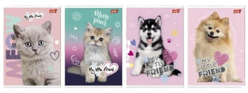 Zeszyt A5 16k krata laminowany MY LITTLE FRIEND 688478