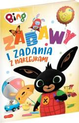 HarperKids Książeczka Bing Zabawy i zadania z naklejkami 659972