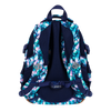 Plecak 4-komorowy stright bp-01 blue leaves/błękitne liście mkmk