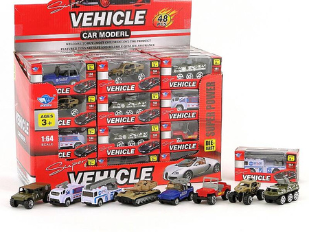 Auto 1:64 metal mix 213340