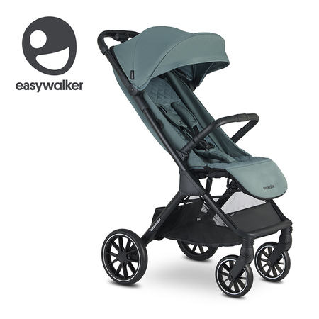 Easywalker Jackey XL Przestronny, samoskładający się wózek spacerowy z kołami XL Forest Green 114140