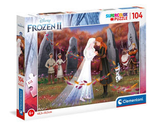 Clementoni Puzzle 104 el. Super Kolor Frozen 2