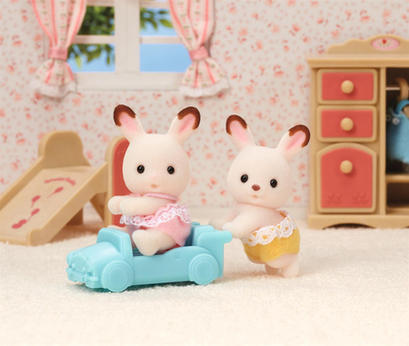 Sylvanian families 5420 baby króliczki czekoladowe 2szt