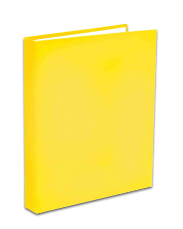 Segregator tadeo a4 2 ringi tt-30 4 cm zółty pastelowy