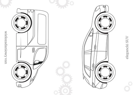 Książeczka maluszkowe malowanie, samochody osobowe 158362