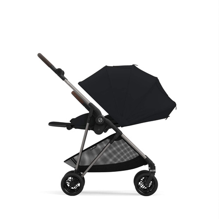 Cybex Melio B Magic Black black wózek spacerowy