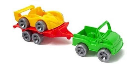 Kid Cars Sport autko z przyczepą 52610 Wader
