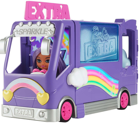 Barbie HKF84 Extra auto z mini laleczką 102631