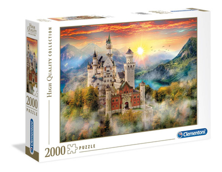 Clementoni puzzle 2000 el. zamek neuschwastein