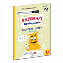 Książeczka Bazgraki Nauka pisania Szlaczki i litery 044096
