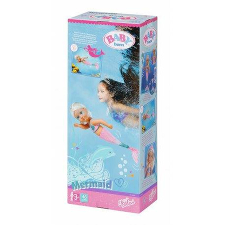 Zapf Baby Born Lalki Little Syrenka 46cm 830932