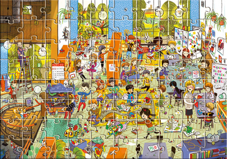Jestem przedszkolakiem. Puzzle PUZZLE