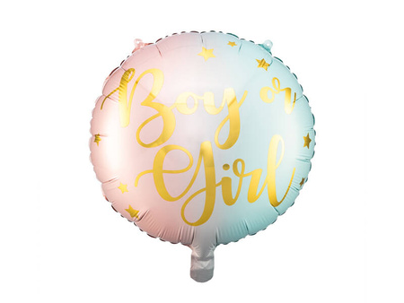 Balon foliowy Boy or Girl 35cm mix 170858