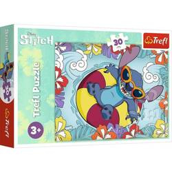 Puzzle Trefl 30 Lilo&Stitch na wakacjach 183054
