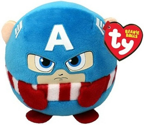 Ty Beanie Balls Marvel CAPTAIN AMERICA 425624