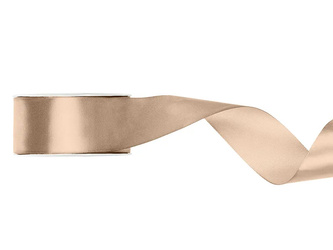 TASIEMKA SATYNOWA 38MM/25M BRZOSKWINIA