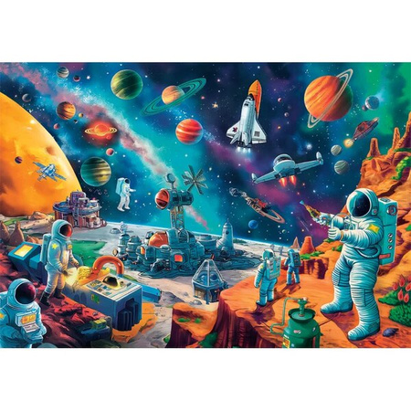 Clementoni Puzzle 104 Super Kolor Cosmic Crew 250363