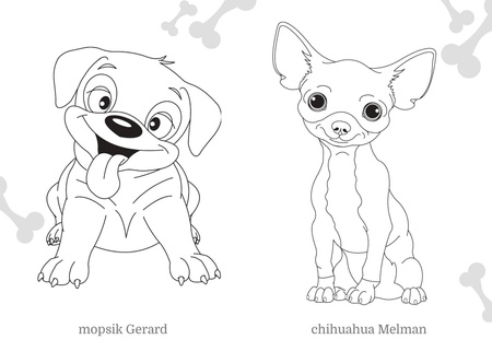 Książeczka maluszkowe malowanie pieski 