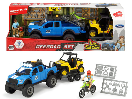 Dickie play life przygoda off-road zestaw 054730