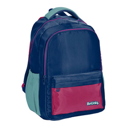 PASO PLECAK GRANATOWO-ZIELONO-BORDOWY BUNP-177 137513